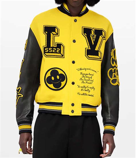 louis vuitton varsity jacket price|Louis Vuitton varsity jacket black.